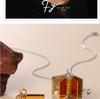 18K Gold-Plated Stainless Steel Envelope Necklace - Elegant and Durable Fashion Jewelry