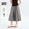 BENLAI Women's Cooling Wide-Leg Loose Casual Cropped Pants BNM660018