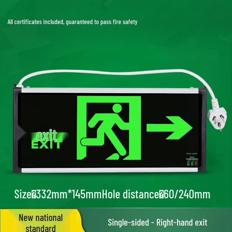 LED Notausgangs- & Treppenmarkierungsleuchte