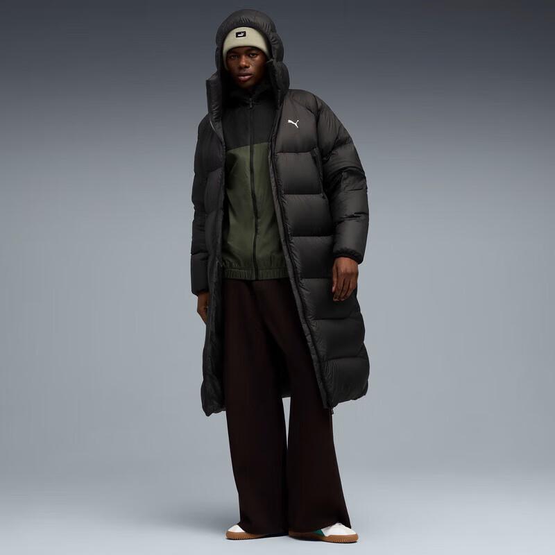 PUMA Men's Warm Hooded Down Jacket