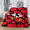 1pc Mickey Printing Blanket - Soft, All-Season Throw for Living Room, Bedroom,Personalized Gift with Adorable Cartoon Design