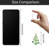 2D Christmas Tree Acrylic Calendar Hanging Ornament for Holiday Home Decor and Winter Gifts
