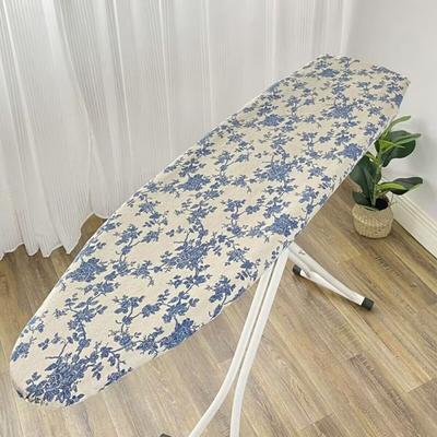 1 stuks 140*50 cm Strijkplankhoes Straktrekken met trekkoord Vlekbestendig Strijkplankbeschermer met Elastische Rand Wasbaar