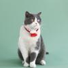 Pack of 2 Plush Pet Collars Funny Christmas Party Dogs Collar Pet Party Neckwear Cats Collar for Festival Celebration