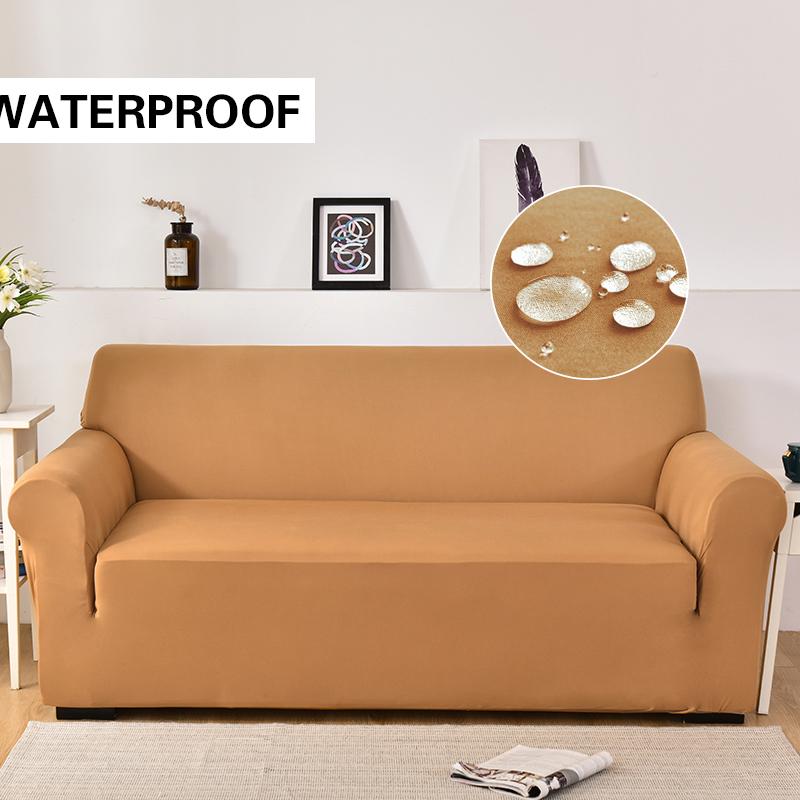 Waterproof Sofa Slipcover Anti Slip Stretch Sofa Covers For Living Room Furniture Protector Couch Cover Pets Dogs Friendly 1Pc