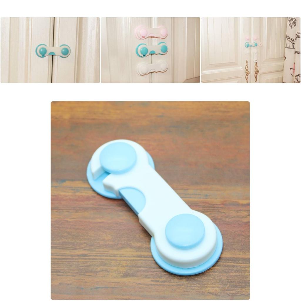 Kindersicherung für Schränke und Kühlschränke mit sicherem Design in Farboptionen