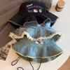 Hello Kitty Denim Fisher Hat With Wide Brim Sun Protection For Summer Outings