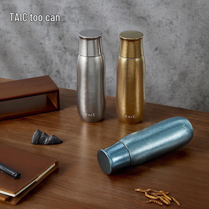 TAIC Pure Titanium Tea Infuser Thermos Bottle