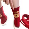 After Getting Rich, Heel Balls, Red Socks, Children'S Thickened Warm Socks, New Year'S Wool Socks