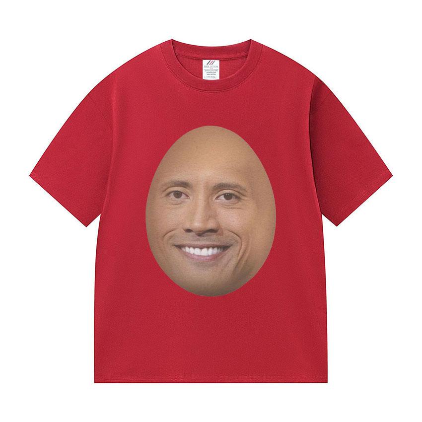 Lustige Dwayne Johnson Schauspieler Meme T-Shirts Unisex O-Ausschnitt Mode Kurzarm T-Shirt Unisex Lässig Baumwolle Hohe Qualität T-Shirt Oberteile