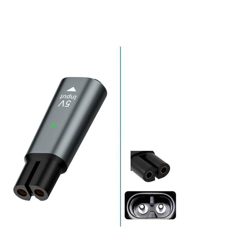 5V Type-C Shaver Adapter Charger Converter for Philips OneBlade QP2724 QP2834 QP1424 QP1924 QP4631 Beard Trimmer