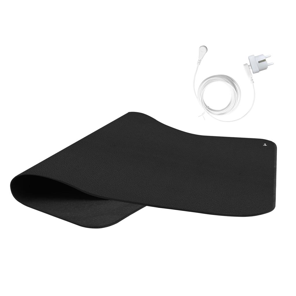 Grounding Mat for feet Improving Sleep Pain Relief Energy With Earth Therapy for Balance & Wellness Use at Home Office Work Desk