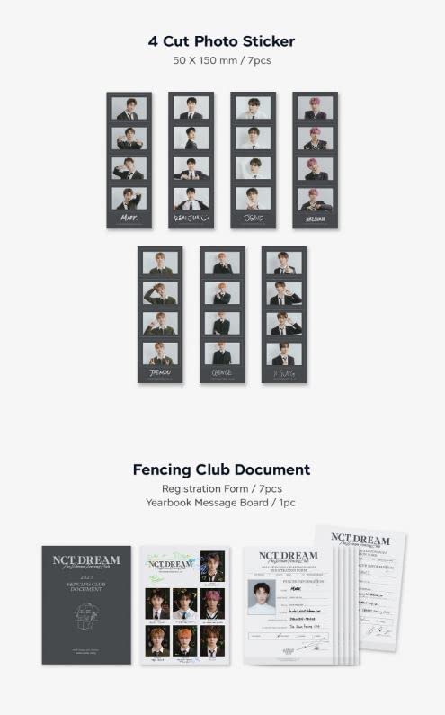 2023 SM ARTIST GREETINGS Oficjalna wersja seledynowa koreańska Import Bonus SEZONU Nie (NCT 127)