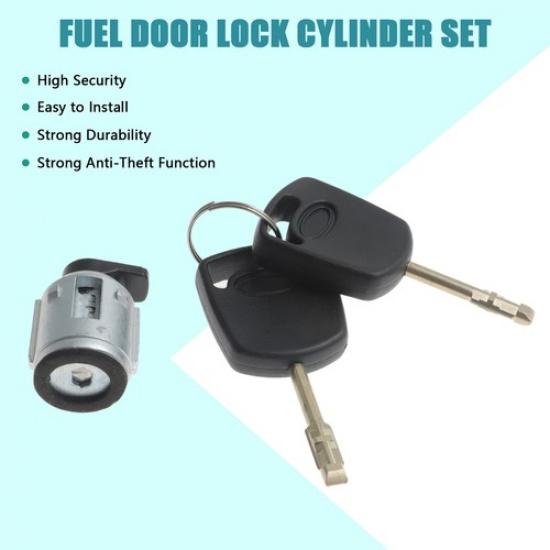 Fuel Door Lock Cylinder Fit for 2010 2011 2012 2013 Ford Transit Connect