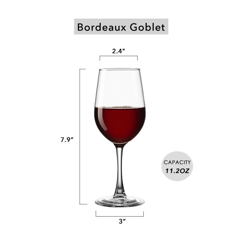 Red Wine Goblet ,Large Crystal Wine Glass, Christmas Durable Modern Beautiful Stemmed Wine Glasses,Clear Stylish Wine Glass