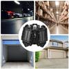 LED Garage Light, E26E27 Garage Ceiling Light, 11 Panels, 180W 18000ML Supermarket Ceiling 360° Emergency Light, Suitable for Basements