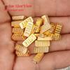 Silver Alloy Mini Ingot Abacus Photo Frame Ornaments & Temple Crafts