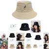 Klassischer Kangol Bermuda Gewaschener Fischerhut Herren Damen Baumwolle Flaches Oberteil Modische Kopfbedeckung