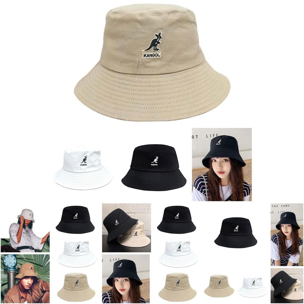 Klassischer Kangol Bermuda Gewaschener Fischerhut Herren Damen Baumwolle Flaches Oberteil Modische Kopfbedeckung