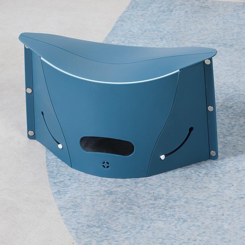 Portable Folding Plastic Stool for Travel & Outdoor Use