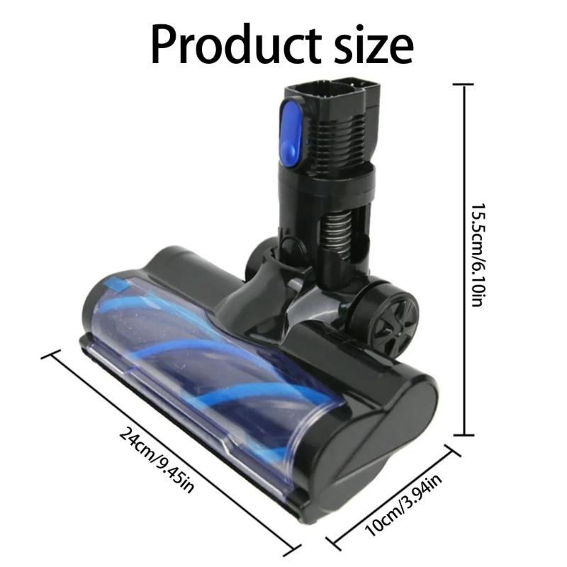 Powerful Roller Brush Attachment for Home Vacuum Cleaner Replacement Accessories Electric Floor Dust Removal Brush