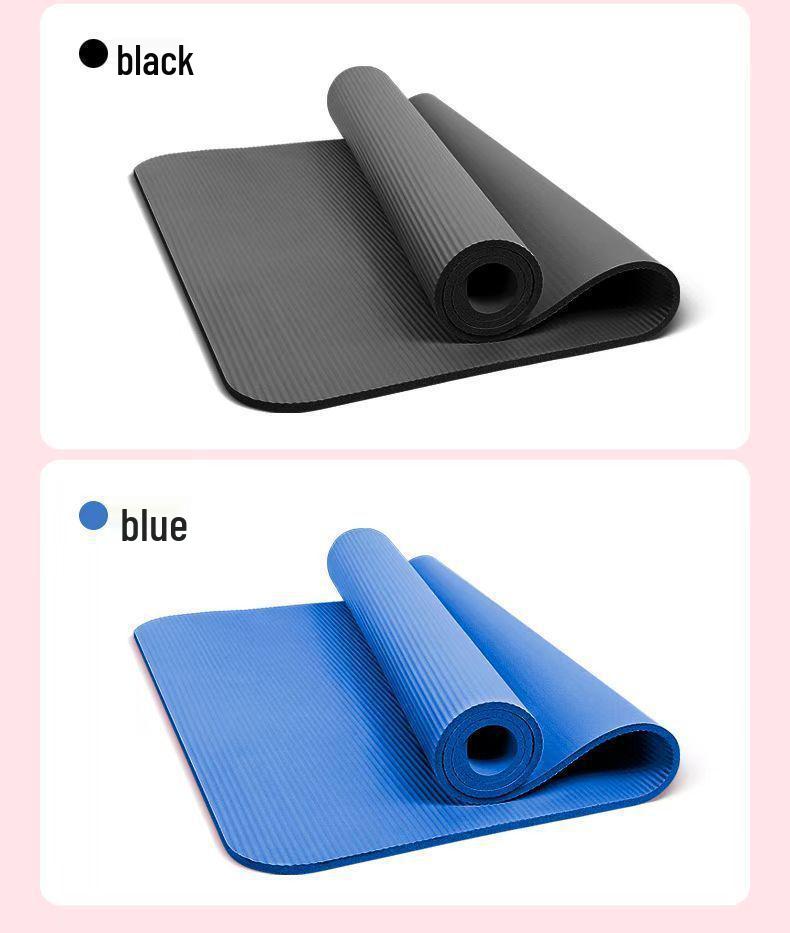 Extra Thick Non-Slip Yoga Mat for Beginners – Extended Length & Width for Home Fitness or Dance