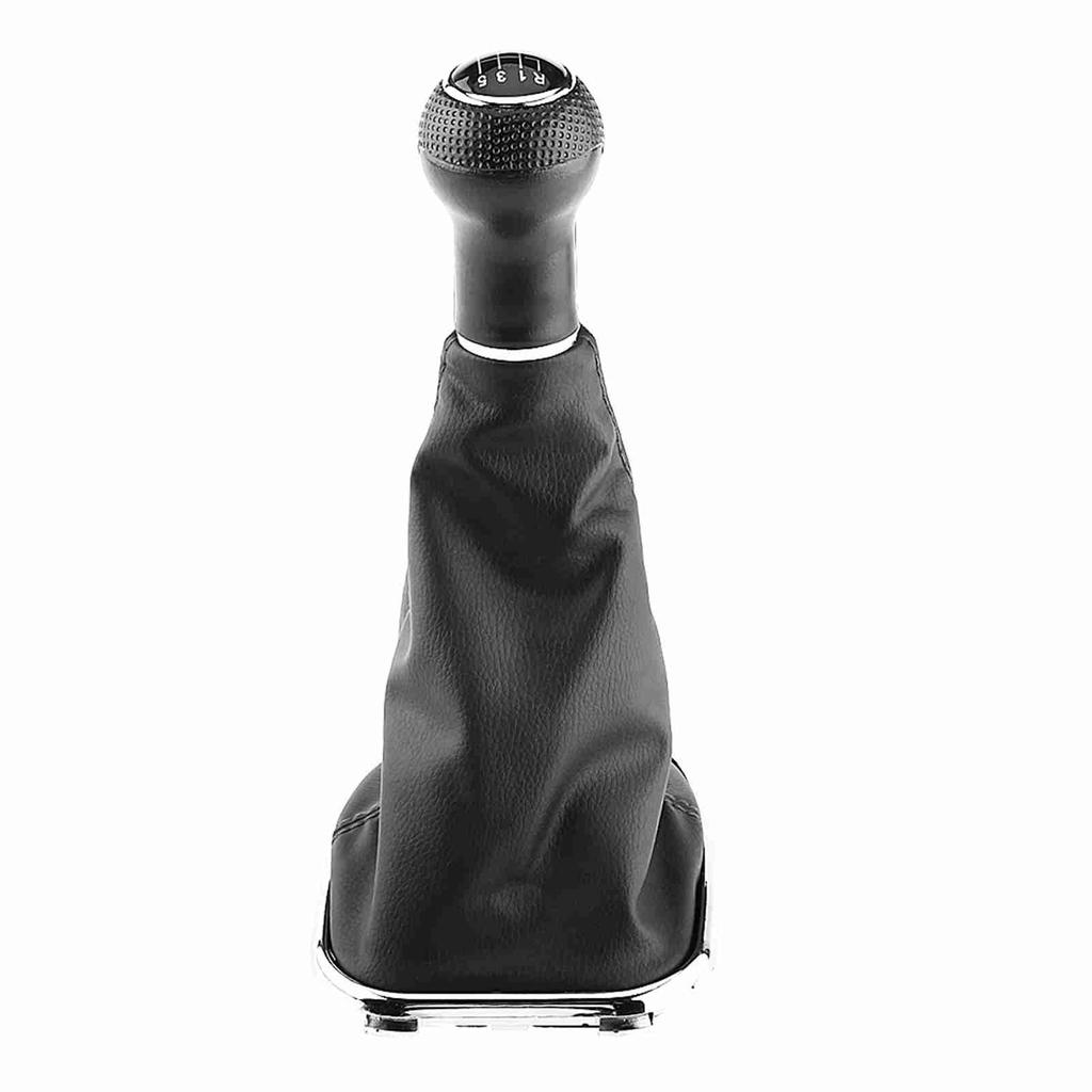 6 Speed Car Gear Shift Knob Stick Gaiter Boot Frame Kit for Bora Golf MK4 1998 2007