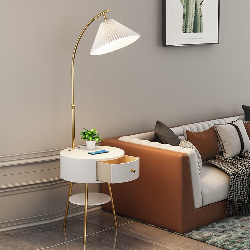 Pailide Wireless Charging Bedside Floor Lamp