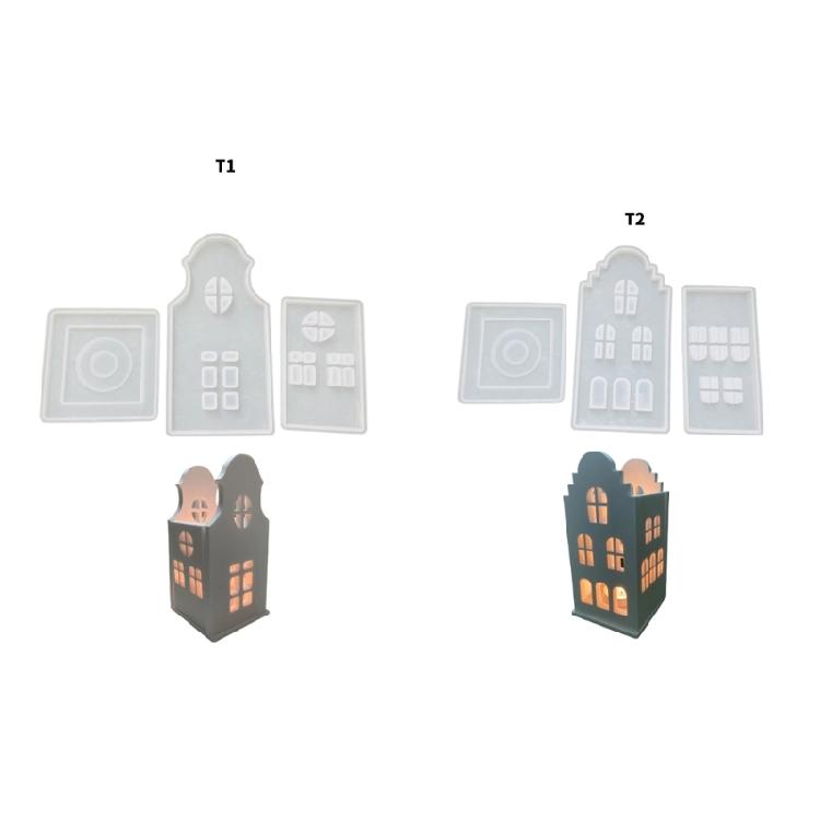 Versatile Sturdy Silicone Molds for House Candle Accessory Portable for Artistics and Craft Supplies Lovers