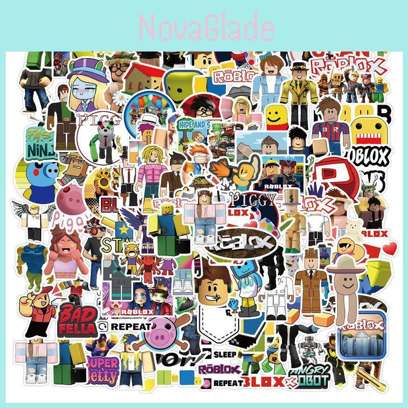 100pcs Vibrant Roblox Stickers Perfect For Laptops Bikes And Skateboards