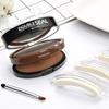 Sello de Cejas de 2 Colores de Larga Duración Forma Perfecta Timbres para Cejas para Personas Perezosas Mujeres