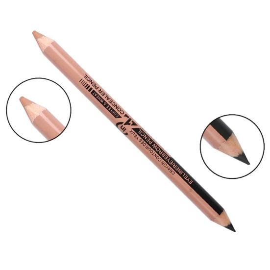 

Водонепроницаемая женская профессиональная подводка для глаз с двойной головкой, ручка для макияжа глаз, косметический инструмент