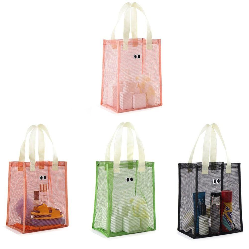 Large Capacity Swimming Bag Lovely Eye Print Ladies Casual Handbag Cute Wash Pouch  for Women