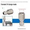 High-Pressure Car Wash Foam Gun Nozzle with 1/4 Quick Connect Adapter