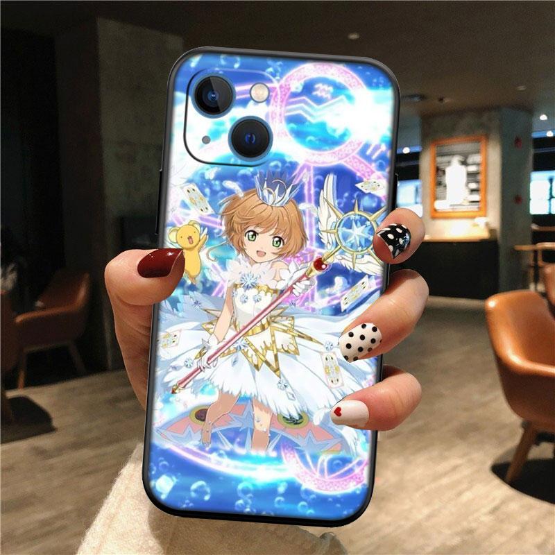 TR7 C-Cardcaptor S-Sakura Shell Phone Case for OPPO A40 A60 A80 A15 A16 A16K A12 A17 A17K A54 A54S A53 A53S A55 A56 A57 A98 F23