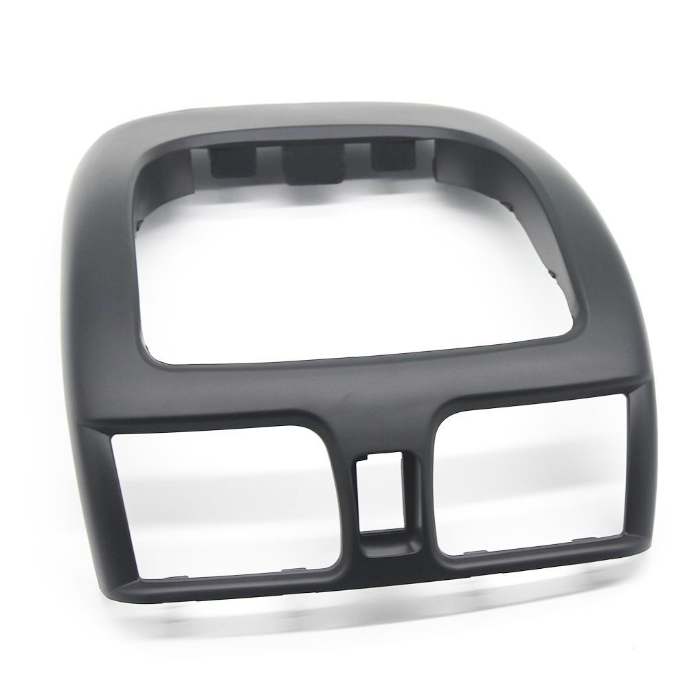 Car Fascia Panel Frame Plate for Nissan Sentra Almera 2000-2006 Pocket Base Audio Radio Dash Kit Facia Console Bezel