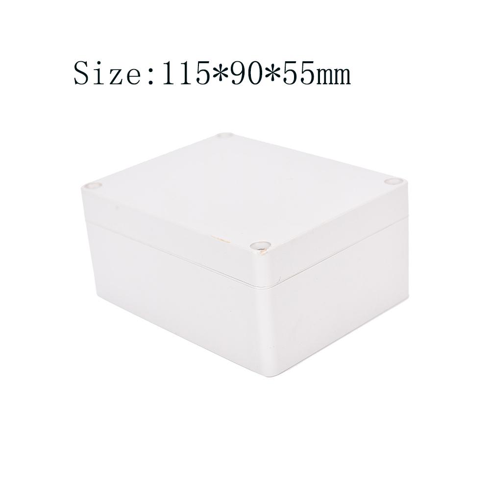 White Black Connector Plastic Electronic Project Box Electrical Supplies 9 Sizes To Choose DIY Enclosure Instrument Case