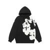 FlowStreet New Fashionable Foam Cotton Printed Hoodie, European and American Fashionable Men's Sports Hoodie