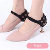 1Pair Lace Women Shoelaces for Heels Ankle Shoes Belt Holding Bundle Shoelace Anti-drop Elastic Laces Shoe Accessories
