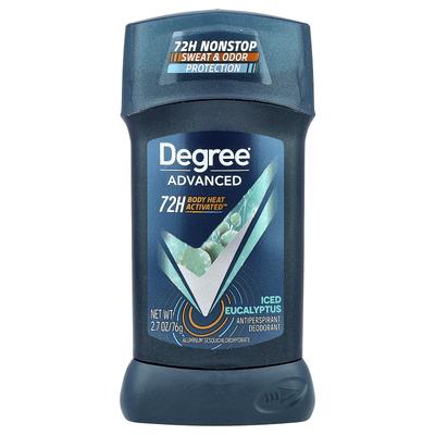 Advanced, 72H Body Heat Activated™, Antiperspirant Deodorant, Ice Eucalyptus, 2.7 Oz (76 G)