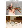 Ladies' sunglasses, men's and women's retro oval small frame sunglasses