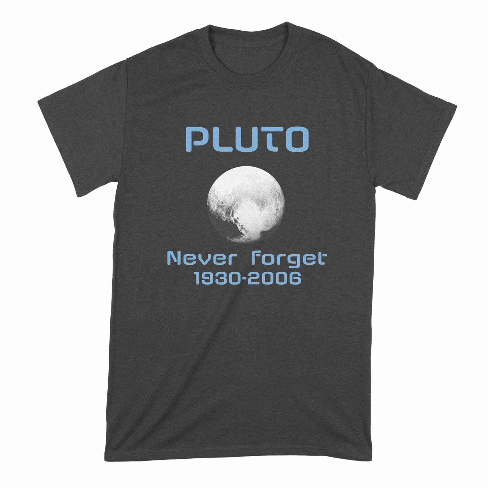 Pluto Never Forget TShirt Pluto Planet Shirt S