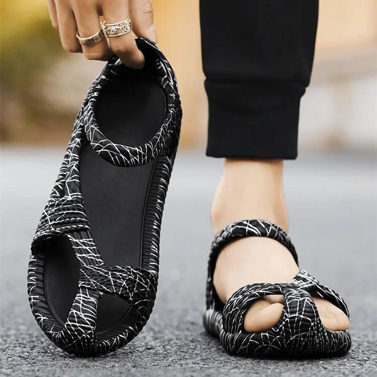 

Fashion Soft Man Sandals Driving Non-slip Weaving 2025 Styles Barefoot Wholesale Clearance Sale Expensives Luxury Designer Shoes for Men 47