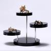 Stylish Jewelry Organizer Holder Acrylic Rings Display Stand Jewelry Storage Organizer for Rings Earrings Bracelets