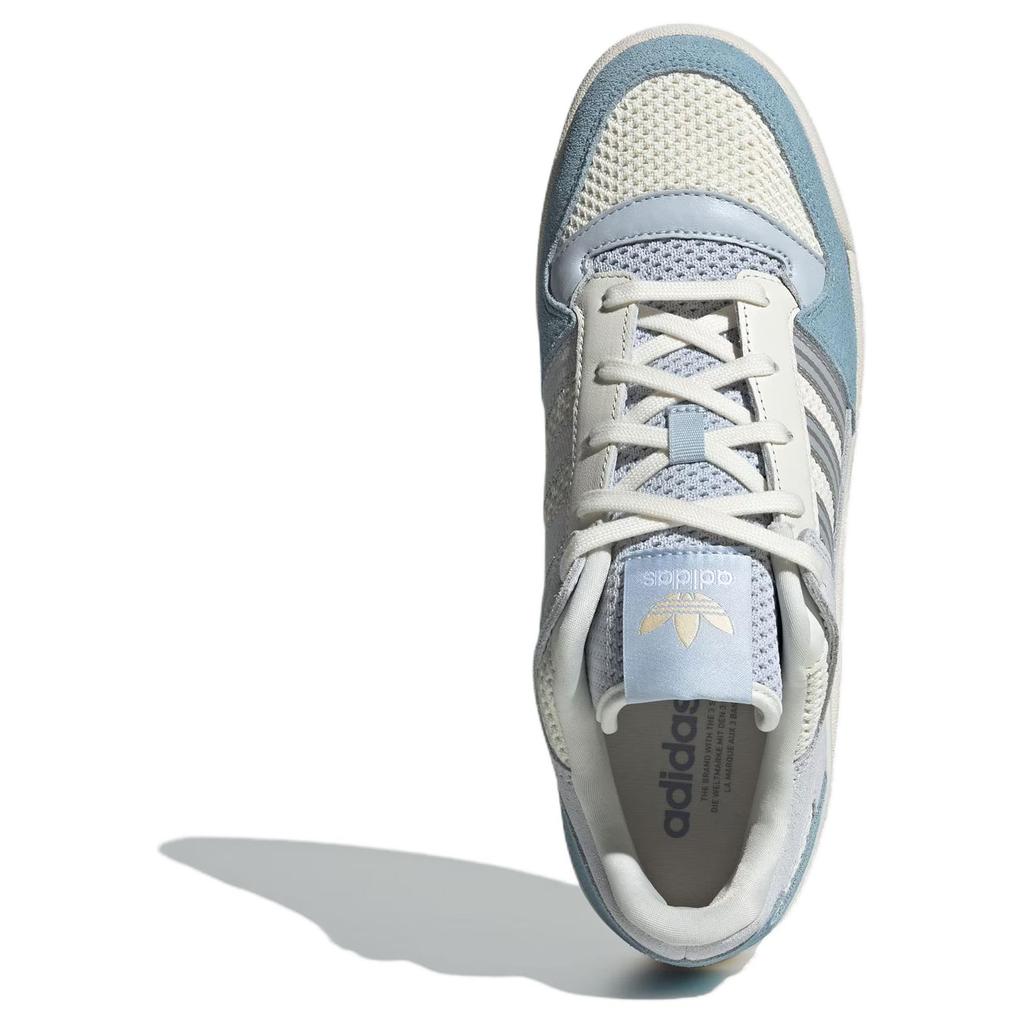Adidas Originals Forum Fashion Comfortable Durable Low-Top Running Shoes Unisex Sneakers Blue White JP5892