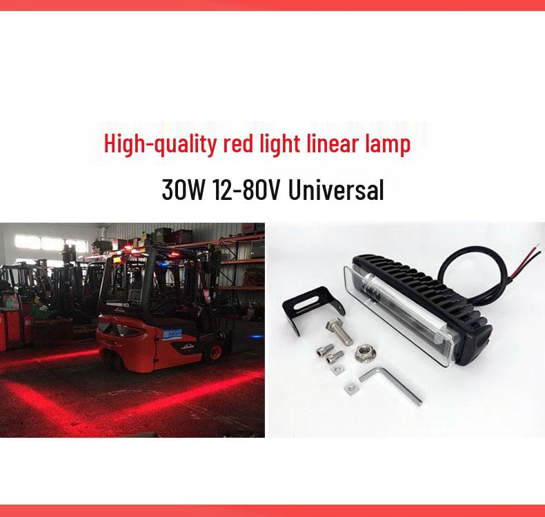 Radar-Sensing Forklift Traffic Light with Strobe & Sound Alarm