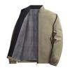 Jaqueta Masculina Gola Alta Outono e Inverno Estilo Coreano Masculino Jovem Slim Versátil Exterior Casual Versátil Top Jaqueta