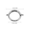 15Pcs Kitchen Shears Spring Replacement Poultry Shears Springs Longlasting Metal Springs for Poultry Scissors