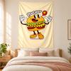 Burger Pommes Tapestry highquality for decorating living room bedroom dorm walls ideal as bedroom wallart orholiday gift
