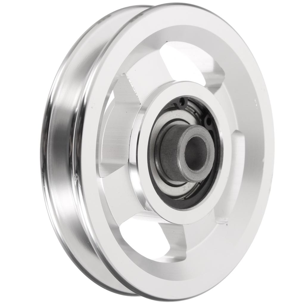 73//95//110//114mm Aluminum Bearing Pulley Wheel Gym Fitness Training Equipment New